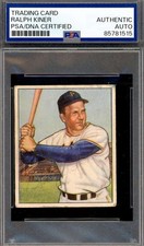 Ralph Kiner Baseball Cards and Autographed Memorabilia Guide 13
