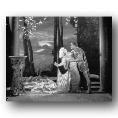 Carmel Myers Francis X Bushman Photo 8x10 Ben-Hur 1925 Silent Film Roman Epic