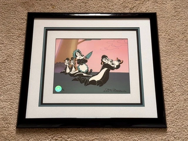 Warner Bros Lithograph Collectible Original Animation Art for sale