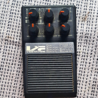 Vesta Fire DSX Digital Distortion/Overdrive Pedal for Electric Guitar