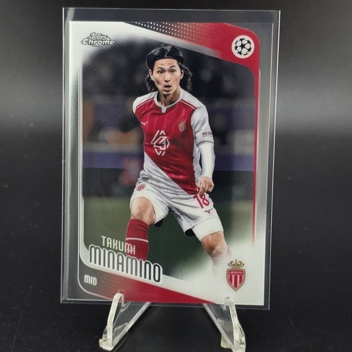 2025-26 Topps Chrome UEFA Club Competitions #123 Takumi Minamino