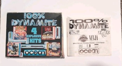 100% Dynamite Last Ninja 2 / Double Dragon - Sinclair Spectrum 48 - ungetestet