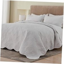 Extra Wide Oversized King Bedspreads Oversized King 128x120 inches White