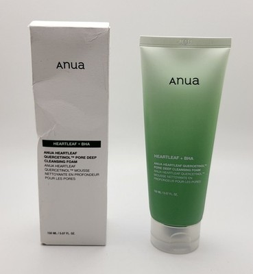 Anua Heartleaf + BHA Quercetinol Pore Deep Cleansing Foam 5.07oz 11/2026 + *READ