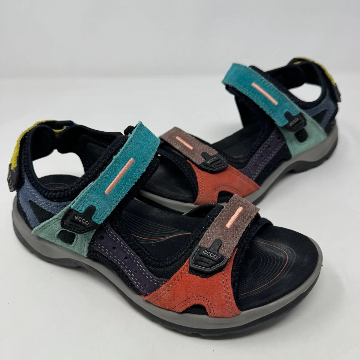 Ecco Ten Years Offroad Multi-Color Strap Sandals Ecco Women main image 2