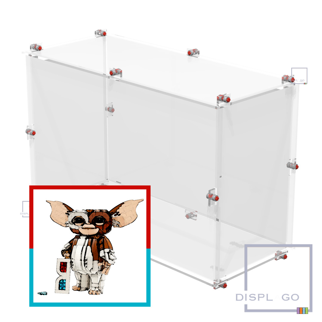 Display Case for LEGO® 21361 Gremlins™ Gizmo
