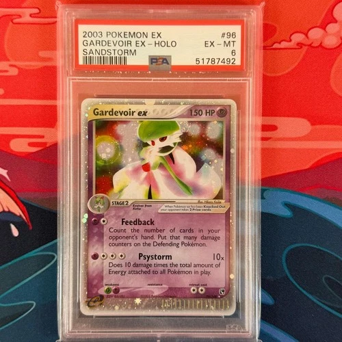 PSA 6 Gardevoir EX Holo 96/100 Sandstorm Pokemon