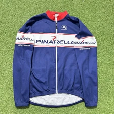 Giordana Pinarello Short Sleeve Cycling Jersey Mens Size XL Long Sleeve