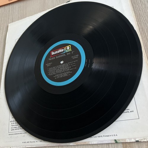 VARIOUS ARTISTS "Volume Two-Classic Blues" 12" LP- Bluesway BLS-6062 (1973) - Picture 6 of 9