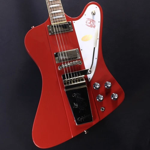 Electric Guitar USED Epiphone Inspired By Gibson Custom 1963 Firebird Ember Red