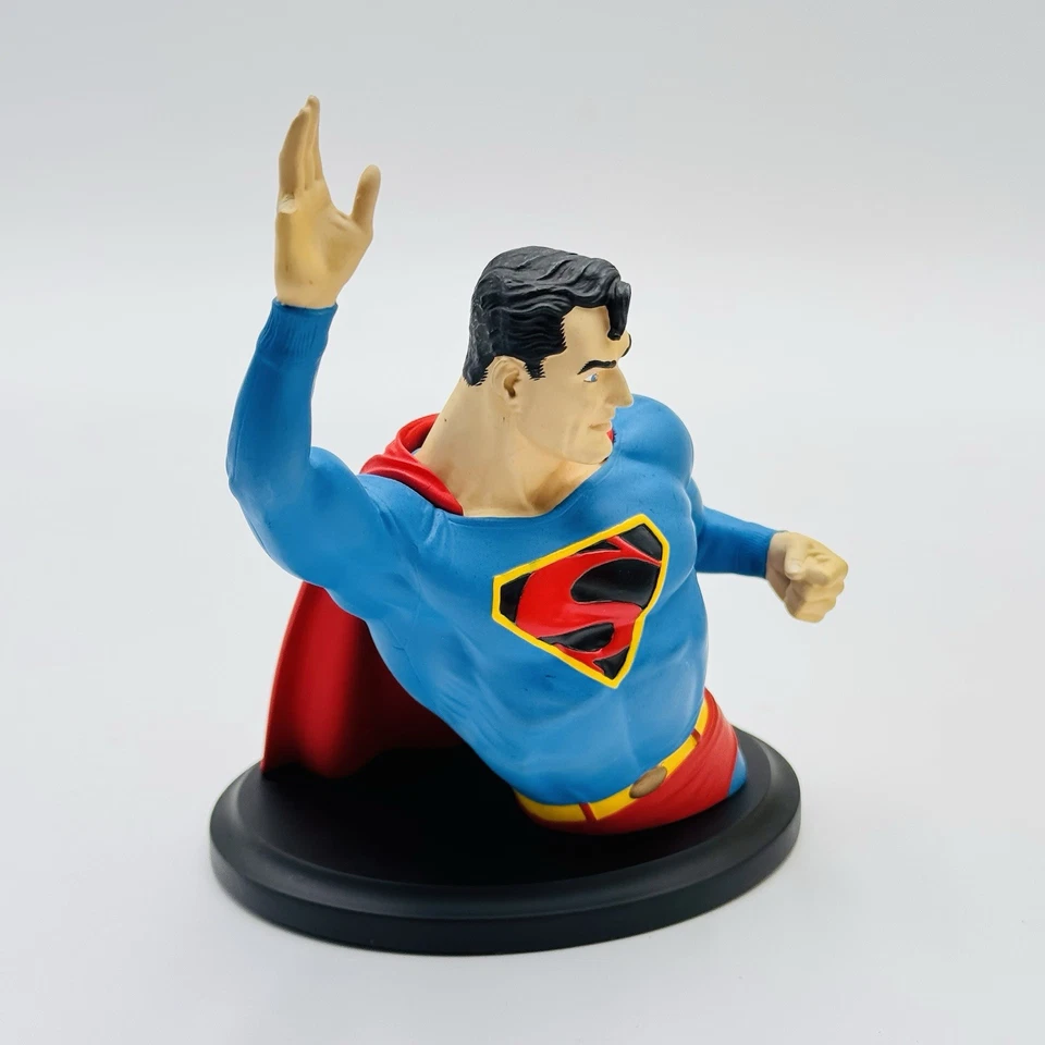 "Estatuilla clásica DC Direct Superman mini busto 6,5"" de alto EN CAJA edición limitada LEER Foto 4 de 4