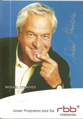 Michael Strauven - Autogrammkarte - rbb