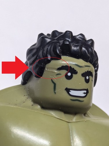 LEGO HULK MAGENTA PANTS minifigure MARVEL set 76152 figure sh0643 - Picture 2 of 7