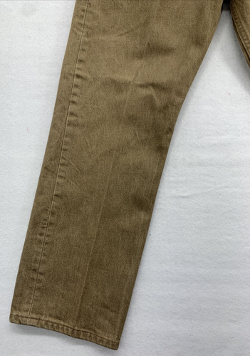 Levi 501 XX Men Denim Jeans Size 36X30 Button Fly Brown Straight - Picture 4 of 23
