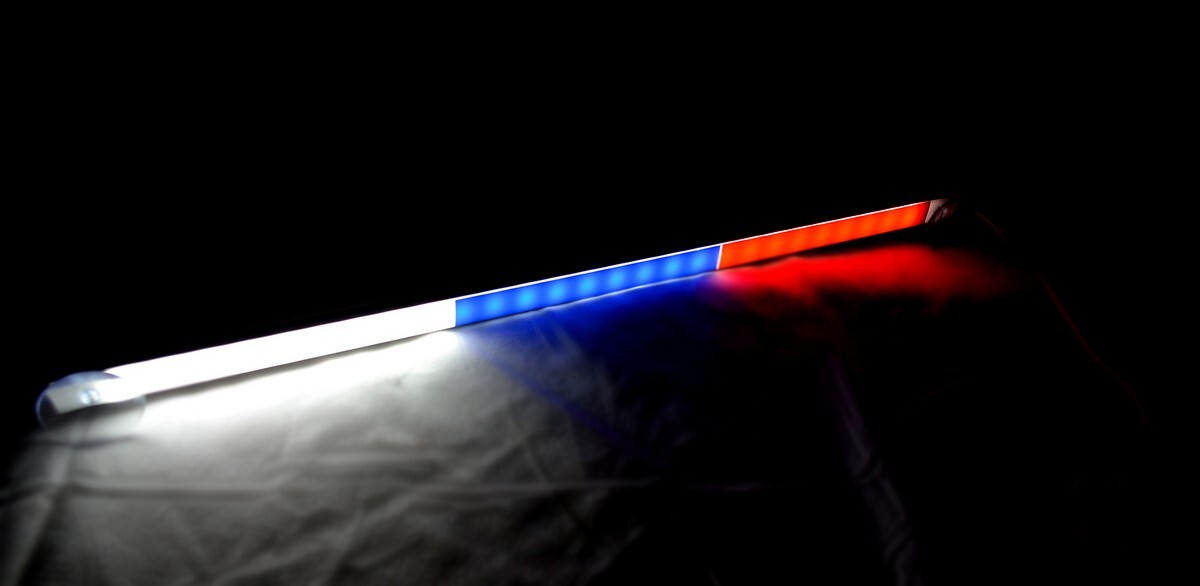 24v Led Lights 500mm 24V LED Italian Flag Bar, Aluminium Case