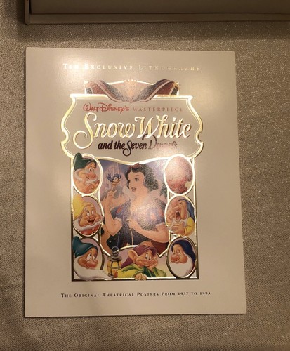 Snow White and the Seven Dwarfs Disney's Exclusive Deluxe Video VHS, Book & More - Picture 6 of 12