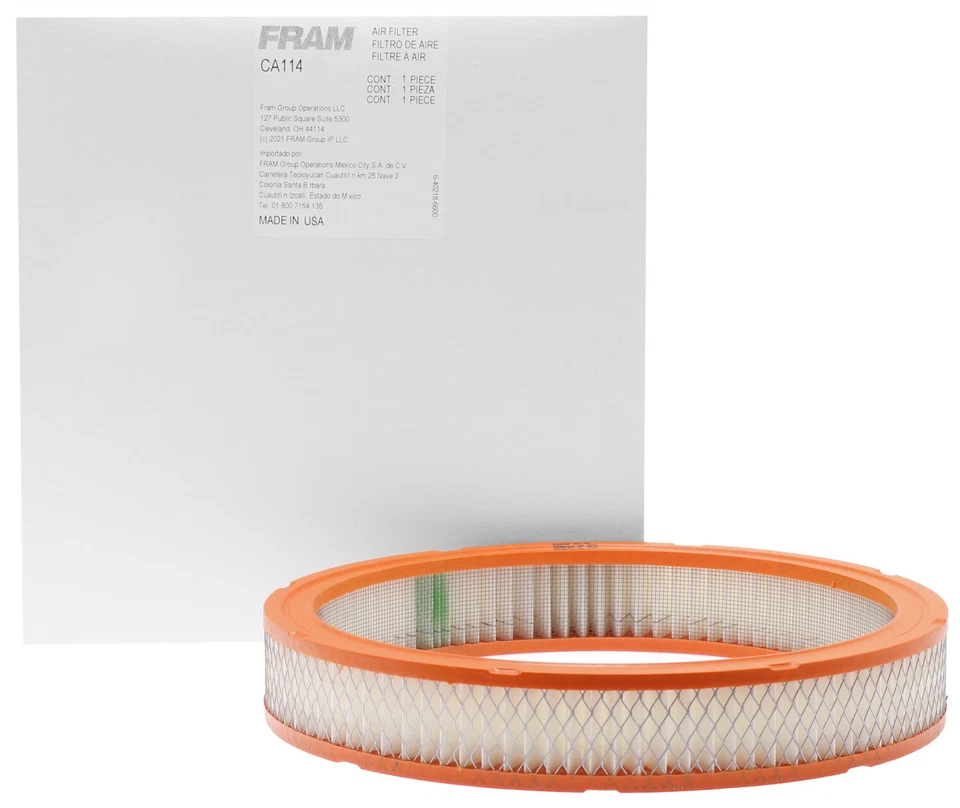 Air Filter fits 1964-1972 Mercury Comet,Cyclone Monterey Marauder,Monterey  FRAM - Image 2 of 2