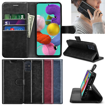 For Samsung Galaxy A21 A51 A71 5G Case Flip Wallet Leather