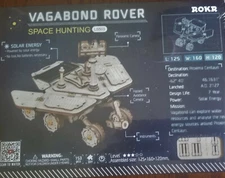 ROKR VAGABOUND ROVER/ Designed by ROBOTIME / Solar Energy Space Hunting Toy /  N