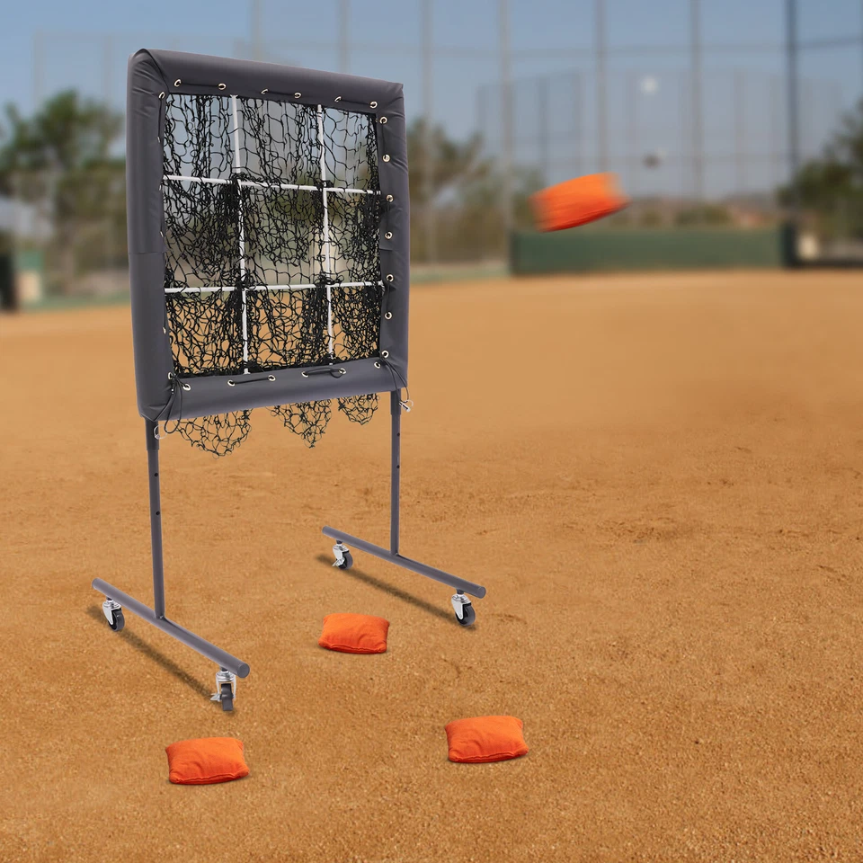 70*70cm Baseball Train Equipment Hitting Pitching Practice Baseball Training Net - Image 3 of 4