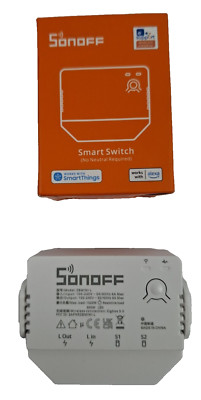 SONOFF Zigbee Mini-L Drahtlose Fernbedienung Smart Relay für eWeLink - Weiss