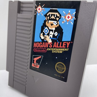 Hogan's Alley (NES, Nintendo Entertainment System 1985) Authentic Clean & Tested