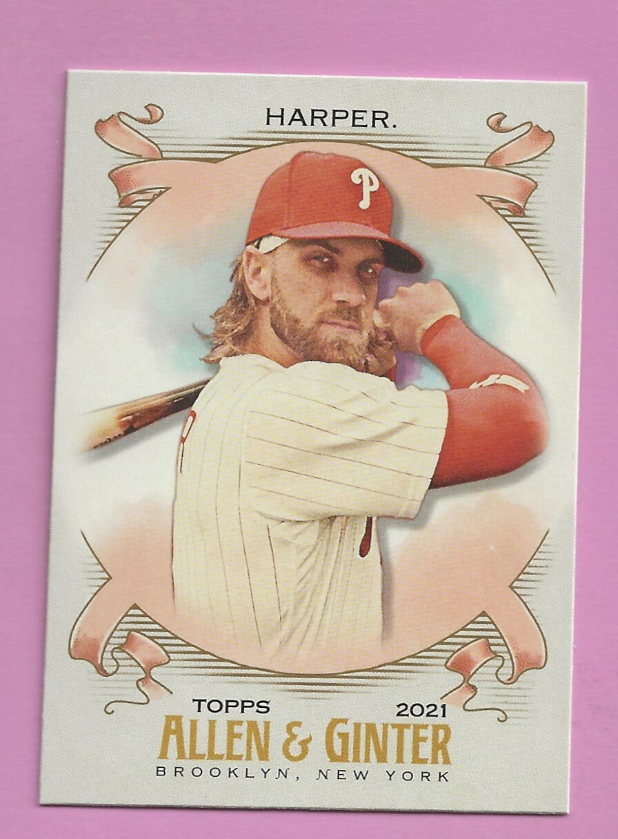 2021 Topps Allen & Ginter #44 Bryce Harper Philadelphia Phillies