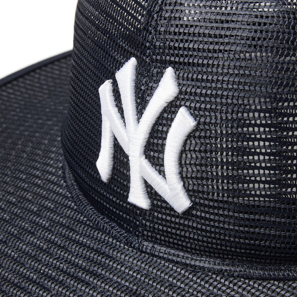 New Era Summer Mesh Fitted Long Brim Hat New York Yankees