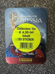 Panini World Cup Russia 2018 Sealed Tin - 5 Packets
