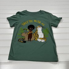 Disney Encanto They're With Me Antonio Short Sleeved Green Top T-Shirt Size 4T