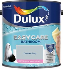 Dulux Easycare Bathroom Soft Sheen Walls  ceilings Paint Matt Finish 2.5L