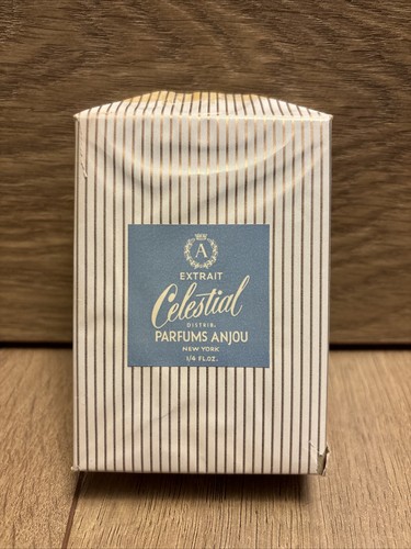 Very Rare Vintage 1957 Celestial by Anjou Perfume Parfums 1/4 Oz New Open Box - Picture 10 of 10