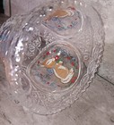 Chipmunk Handpainted Crystal Cut Glass Bell  Missing Clapper — photo 4