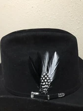 STETSON® “GENUINE” CLASSIC COWBOY HAT FEATHER