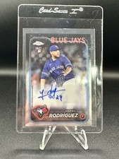 Yariel Rodriguez 2024 Topps Update Rookie Chrome Auto RC Blue Jays Invest Trade