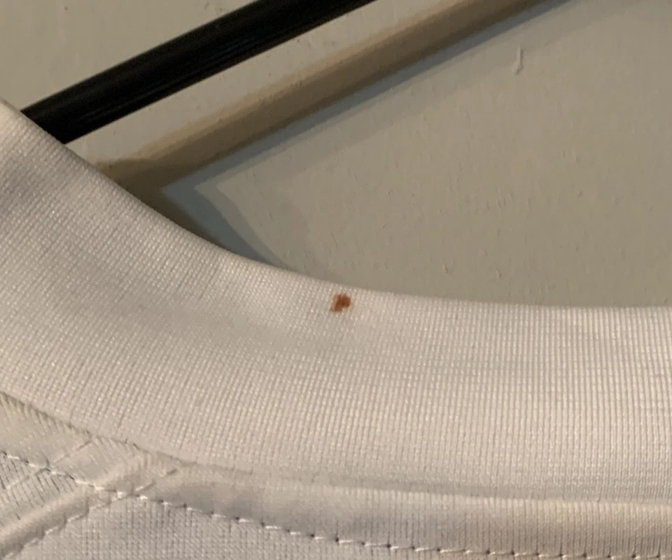 Camiseta Nike NFL New York Giants Talla L Sobre el Campo Blanca Y Roja (fuera) Camiseta de Juego Foto 3 de 4