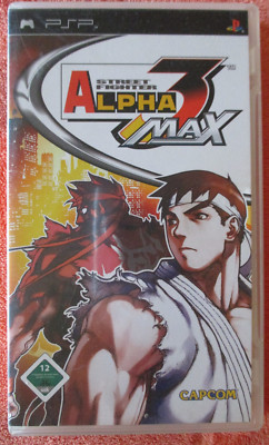 Street Fighter Alpha Max 3 - Sony PSP Playstation Portable Spiel OVP ohne Anl.