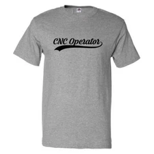 Funny CNC Operator Retro Old School T shirt Tee