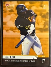 2019 Topps Now #ODB-19 Josh Bell Pittsburgh Pirates