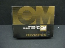 Olympus TTL auto cord T 2m new old stock brand new for older OM cameras