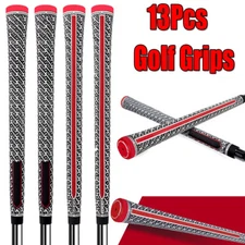13Pcs Golf Grips Golf club Grip Rubber Cord Anti-slip Golf Grip Standard/Midsize