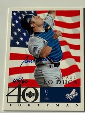 2004 Upper Deck 40-Man #533 Paul Lo Duca  Auto /100