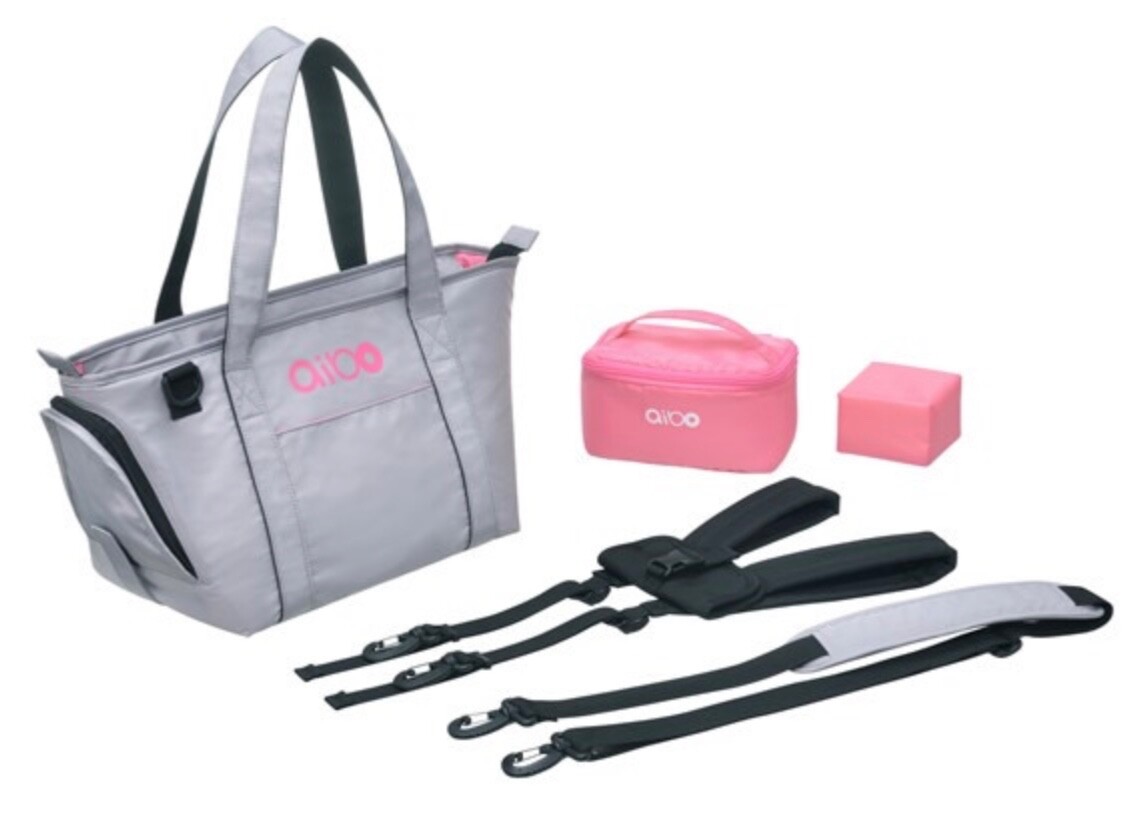 aibo　お出かけBag Sony AIBO Accessory 3 Way Carry Bag Shoulder Bag Gray for Going