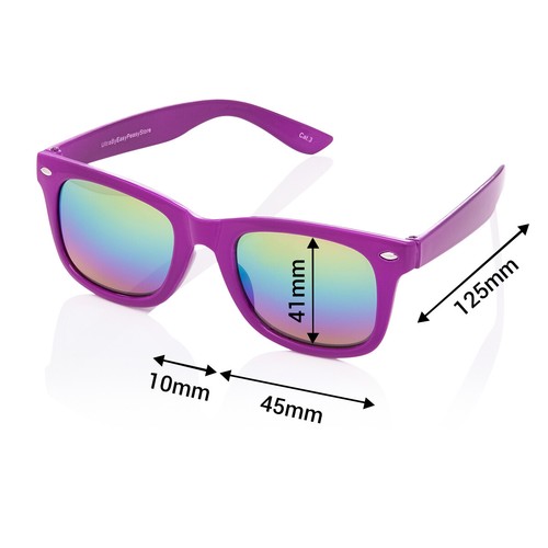 Childrens Sunglasses Kids Classic Shades Girls Boys Fashion Glasses Retro UV400 - Picture 112 of 290