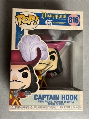 Funko Pop! Disneyland Resort 65th Anniversary #816 Captain Hook 