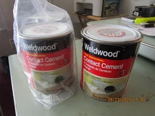 WELDWOOD 16 OUNCE CONTACT CEMENT ~ BEST PRICE !!! (SEE PHOTOS) BRAND NEW SEALED