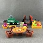 Lot of 16 Vtg Fisher Price Little People Sesame Street 0scar Bert Ernie Franklin