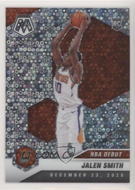 2020-21 Panini Mosaic NBA Debut Fast Break Silver Prizm Jalen Smith #275 6k8