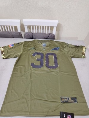 HUBBARD CAMISETA DE LA NFL DE LOS PANTHERS MODELO MILITAR. TALLA M.
