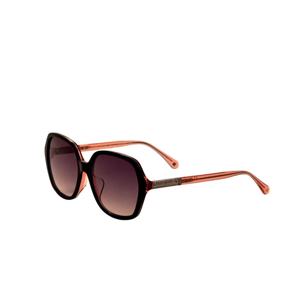 Gafas de sol Kate Spade Ellery para mujer 57 mm negro rosa ELLERYFS-03H2-FF